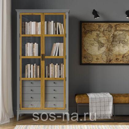 Шкаф для книг Квадро-С 220/04